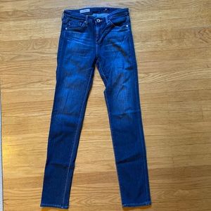 AG denim  the prima mid-rise cigarette jeans 25
